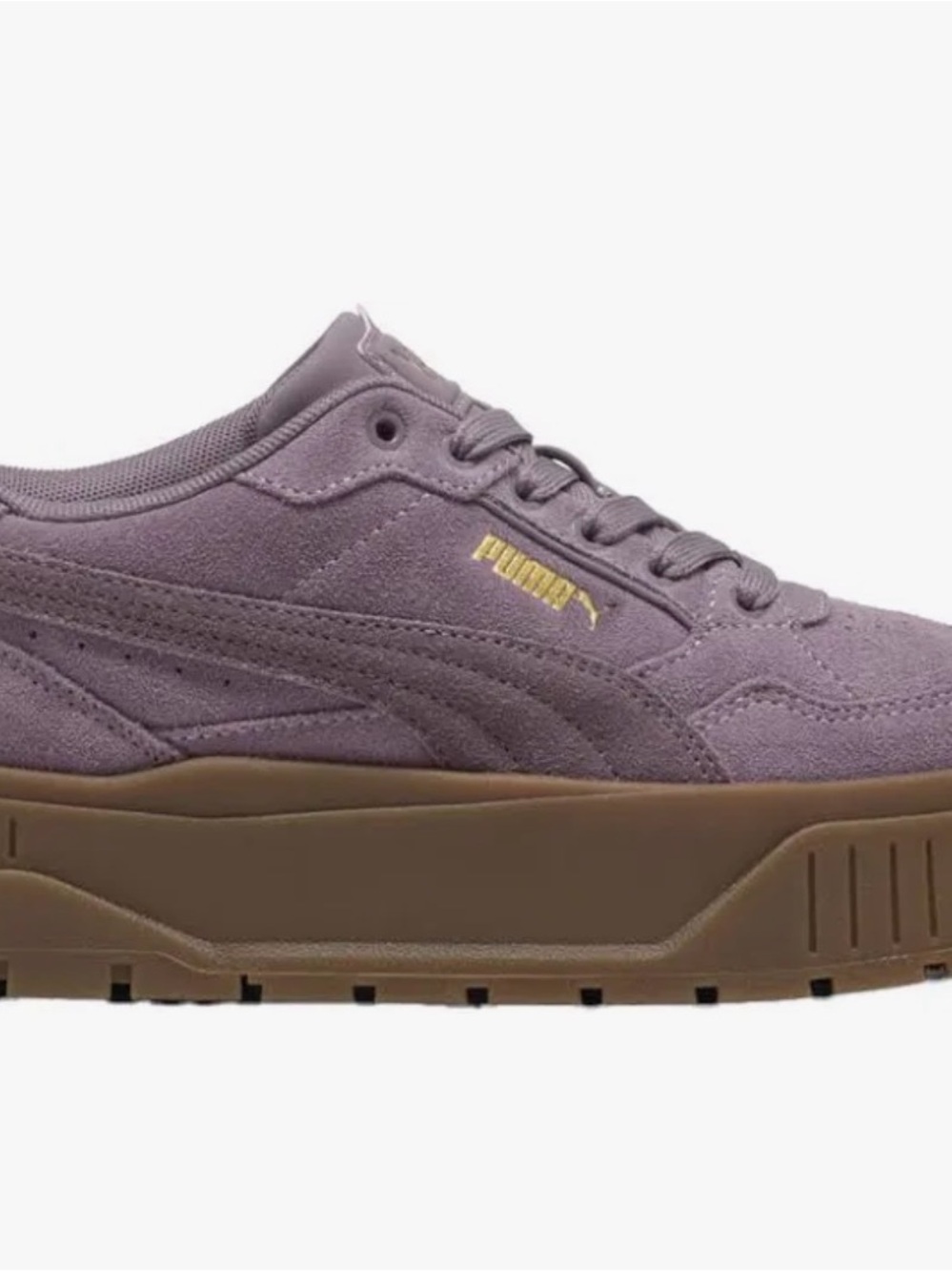 PUMA Karmen II Idol Suede Women's Platform Sneakers - Lilac Purple Size 7